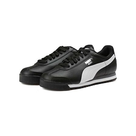PUMA 354259 BLACK / WHITE UNİSEX  ROMA BASIC JR