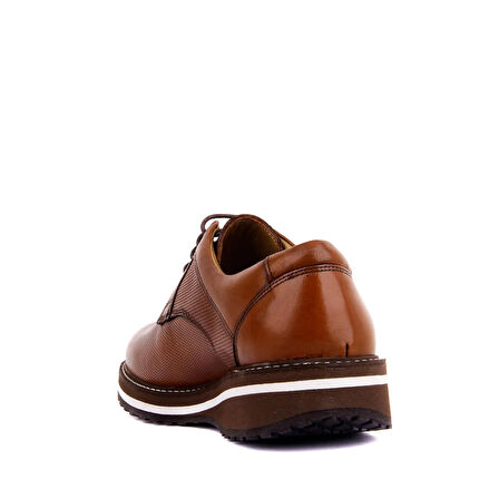 FOSCO FSC8071 TABA ERKEK TÜM YÜZ BAĞLI İĞNE BASKILI KLASİK EVA TABAN AYAKKABI