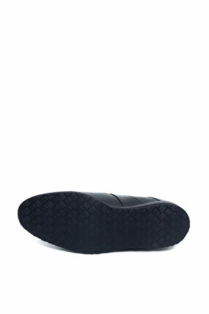 FOSCO FSC1533 SİYAH BASKILI ERKEK ÇİFTYÜZ BAĞSIZ AYAKKABI