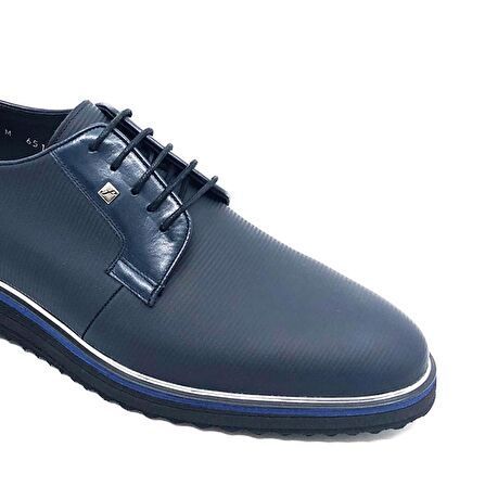 FOSCO FSC1595 LACİVERT ERKEK BAĞLI EVA TABAN AYAKKABI