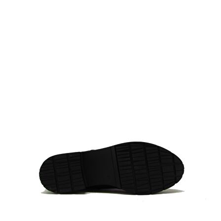 CASTLE BLACK CB5965 SİYAH NUBUK KADIN BAĞLI POSTAL BOT