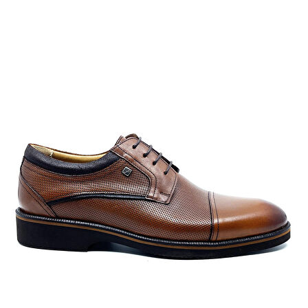 FOSCO FSC2568 TABA ERKEK İĞNE BASKILI BAĞLI CASUAL AYAKKABI