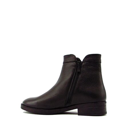 CASTLE BLACK CB21893-1 SİYAH KADIN TÜM YÜZ FERMUARLI BOT