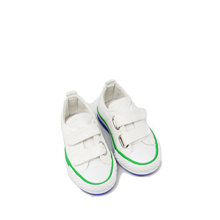 KANUGA MAGL1202 BEYAZ UNISEX ÇOCUK ÇİFT CIRTLI CONVERSE