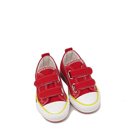 KANUGA MAGL1202 KIRMIZI UNISEX ÇOCUK ÇİFT CIRTLI CONVERSE