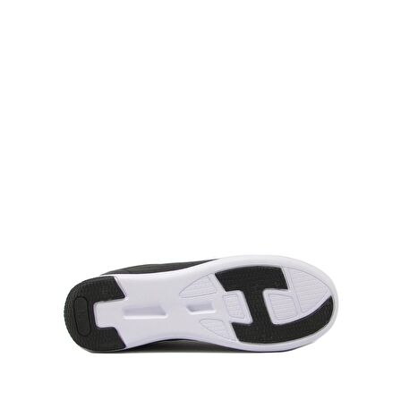 MP MP2691 SİYAH / BEYAZ KADIN YANLARI İĞNE BASKILI SPOR AYAKKABI