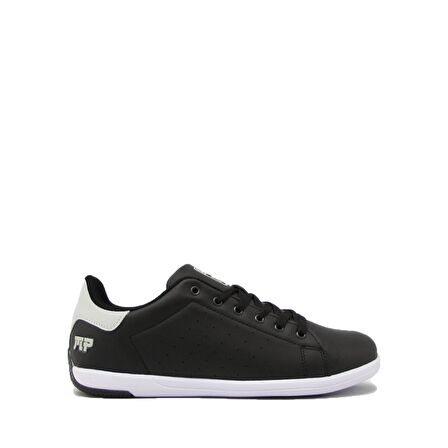 MP MP2691 SİYAH / BEYAZ KADIN YANLARI İĞNE BASKILI SPOR AYAKKABI