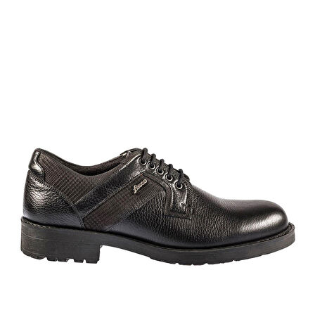 FOSCO FSC-7576 SİYAH ERKEK BAĞLI KLASİK AYAKKABI