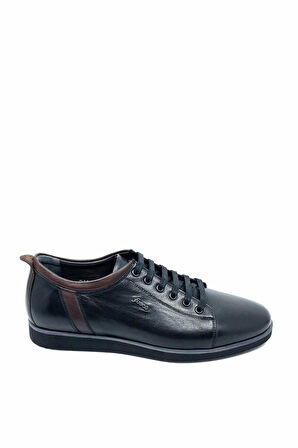 FOSCO FSC-1120 SİYAH ERKEK BAĞLI CASUAL AYAKKABI