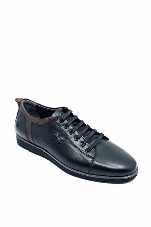 FOSCO FSC-1120 SİYAH ERKEK BAĞLI CASUAL AYAKKABI