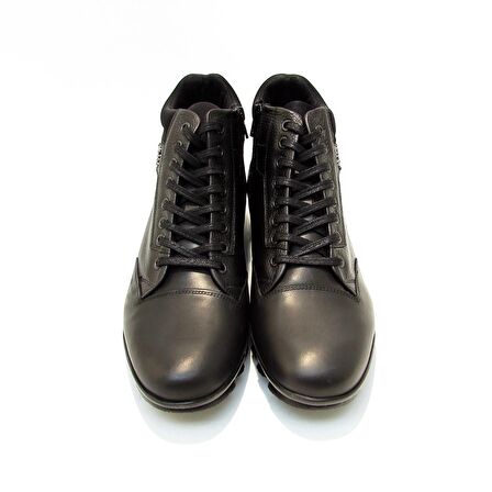 FOSCO FSC9519 SİYAH ERKEK BAĞLI FERMUARLI STREÇLİ BOT