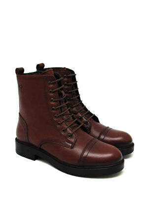 CASTLE BLACK CB7690-1 TABA KADIN ÇİFT YÜZ POSTAL BOT