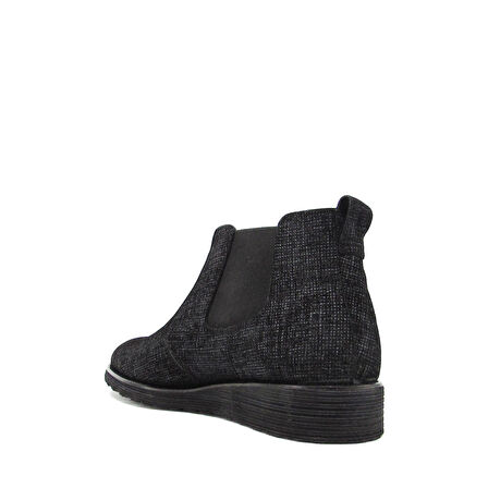 FOSCO FSC-1586 SİYAH / GRİ ERKEK TÜM YÜZ STREÇ DETAYLI BOT