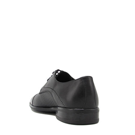 FOSCO FSC-2808 SİYAH ERKEK DESENLİ BAĞLI AYAKKABI