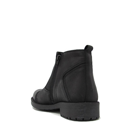 FOSCO FSC-2902 SİYAH NUBUK ERKEK ÇİFT YÜZ YARIM BOT
