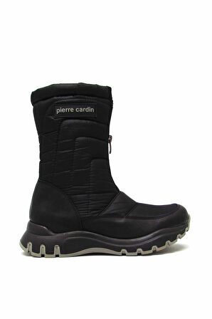 PİERRE CARDİN PC-52049 SİYAH UNİSEX ÖNÜ FERMUARLI KAR BOTU