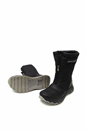 PİERRE CARDİN PC-52049 SİYAH UNİSEX ÖNÜ FERMUARLI KAR BOTU