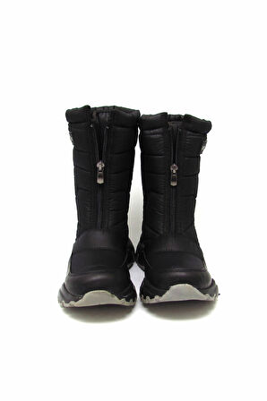 PİERRE CARDİN PC-52049 SİYAH UNİSEX ÖNÜ FERMUARLI KAR BOTU