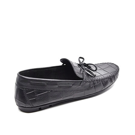 FOSCO FSC-9861 SİYAH ERKEK FİYONK DETAYLI KLASİK AYAKKABI