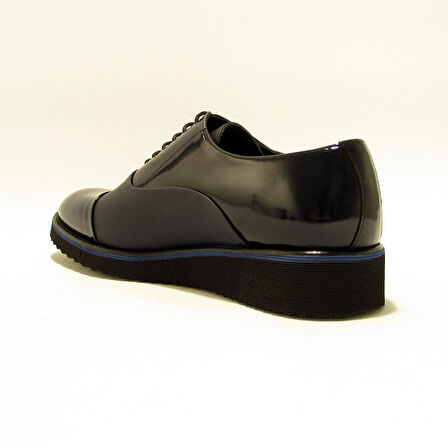 FOSCO FSC6590 LACİVERT RUGAN ERKEK ÇİFT YÜZ BAĞLI KLASİK EVA TABAN AYAKKABI