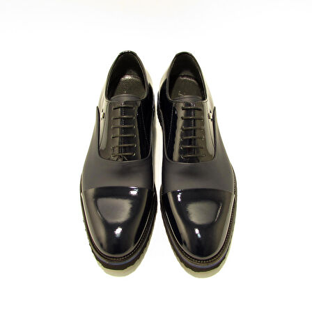 FOSCO FSC6590 LACİVERT RUGAN ERKEK ÇİFT YÜZ BAĞLI KLASİK EVA TABAN AYAKKABI