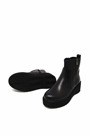 CASTLE BLACK CB62662 SİYAH KADIN EVA TABAN TÜM YÜZ BOT