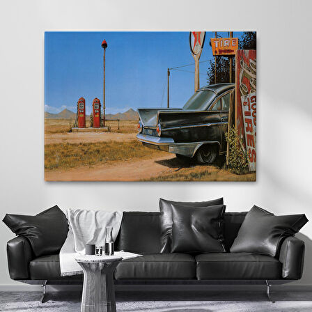 Jack’s Tire Klasik Araba Tablosu-6609