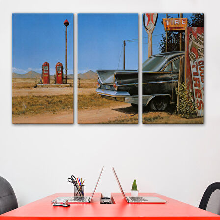 Jack’s Tire Klasik Araba Tablosu-6609