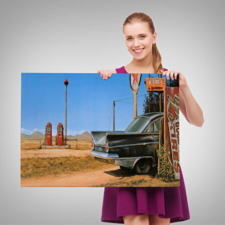 Jack’s Tire Klasik Araba Tablosu-6609