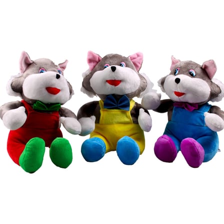 Kızılkaya Oyuncak Peluş Papyonlu Büyük Tilkiler Kzl-Df-S0155