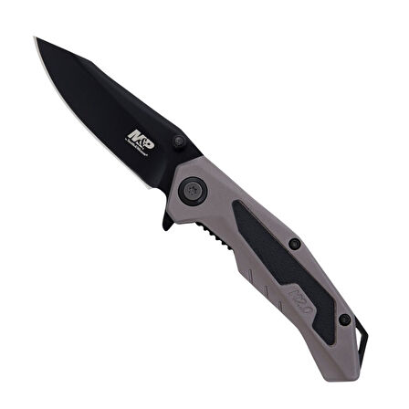 Smith Wesson® M&P M2.0 ULTRAGLIDE TI Aluminum Rubberized Drop Point Çakı 1100041