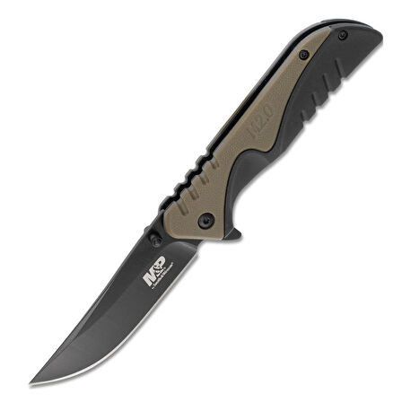Smith Wesson® M&P M2.0 FLIPPER Black Upswept OD Zytel Rubber Handle 1100043