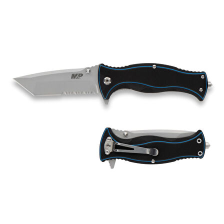 Smith Wesson® M&P OFFICER Folding Knife Plain Edge G10 Tanto 1117204