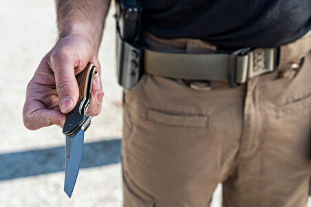 Smith Wesson® Stave 3.3 in Satin Tanto Katlanır Çakı 1117233