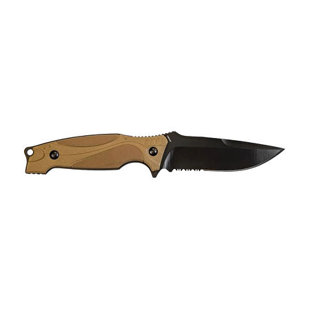 Smith Wesson® M&P M2.0 Shield Clip Point FDE Oxide Fixed Blade Taktik Bıçak 1085882
