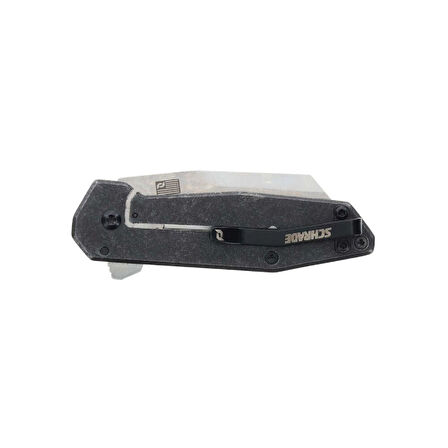 Schrade USA Slyte Compact Katlanır Düz Saten D2 Çelik Bıçak - 1182277