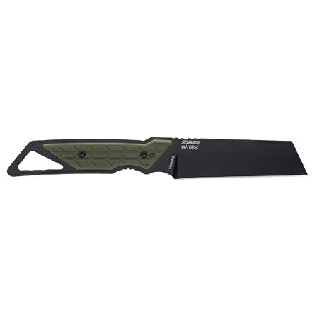 Schrade USA OUTBACK CLEAVER Fixed Blade Aus-8 Overmolded Sabit Bıçak 1182498