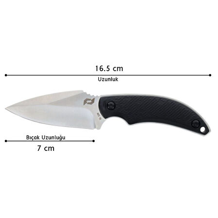 Schrade USA ADDER FIXED BLADE Boyun Bıçağı 1182521
