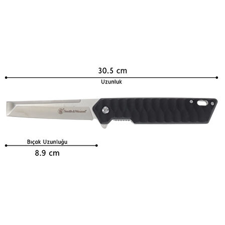 Smith Wesson® 24/7 Katlanır Satır Tipi Çakı 1193141
