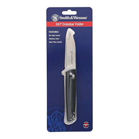 Smith Wesson® 24/7 CROSSBAR LOCK Folder Çakı 1205908