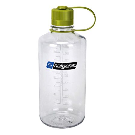 NALGENE DAR AĞIZ 32OZ ŞEFFAF YEŞİL KAPAKLI