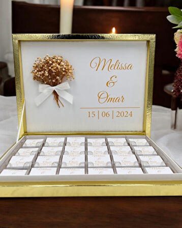 Blake Gold Söz Nişan Kız İsteme Çikolatası