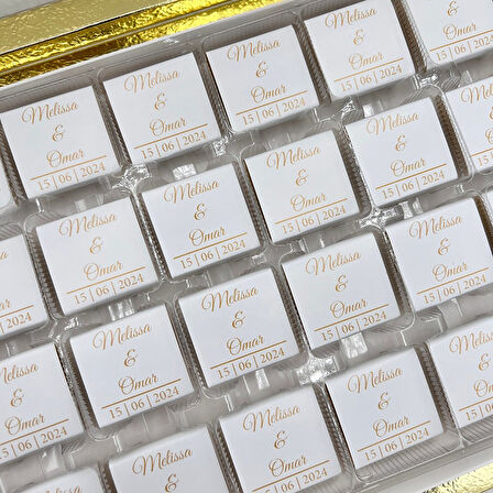 Blake Gold Söz Nişan Kız İsteme Çikolatası