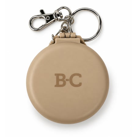 B-Cure Anahtarlıklı Aynalı Fırça - Su Yeşili