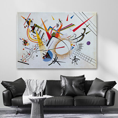 Renkli Gerçeküstü Dekoratif Duvar Tablosu-6615