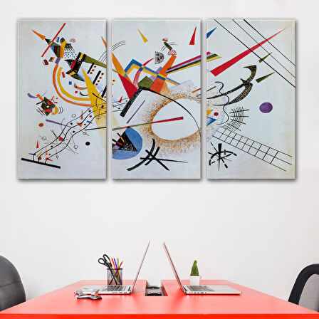 Renkli Gerçeküstü Dekoratif Duvar Tablosu-6615