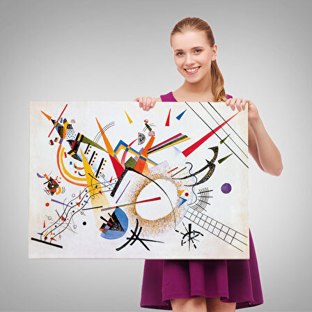 Renkli Gerçeküstü Dekoratif Duvar Tablosu-6615