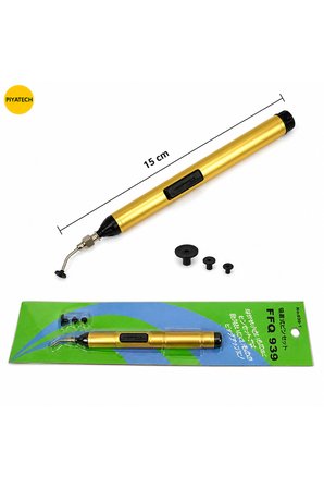 FFQ-939 El Tipi Vakumlu Kalem Entegre Tutucu Smd Komponent Çıkarma Cımbızı 3 Başlıklı Set