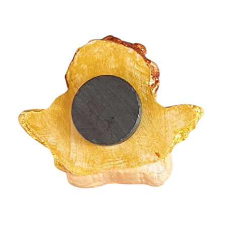 Uretti - Ayşe 7362 5058 El Yapımı 3'lü Sevimli Melek Magnet Seti - 4 X 5 Cm