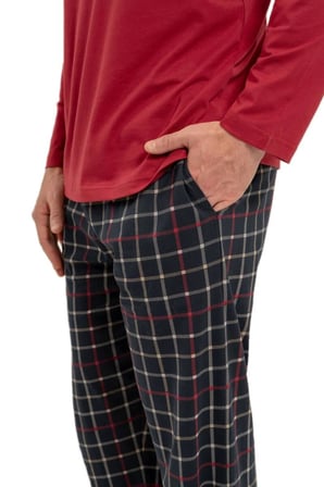 Arnetta Erkek Bordo Pijama Takımı 3820-S 